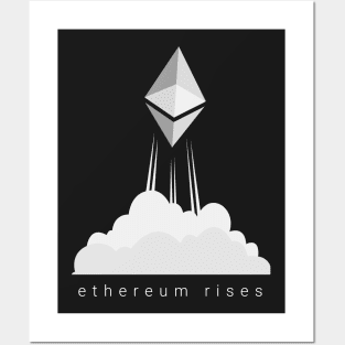 Ethereum rises Posters and Art